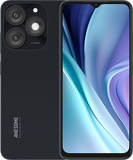 Itel A50 - 64GB ROM - 2+4GB RAM - 2SIM - 8+2MP - 5000mAh